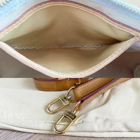 💎✨LIKE NEW✨💎 Speedy Bandouliere 25 Damier Azur - Picture 13 of 15